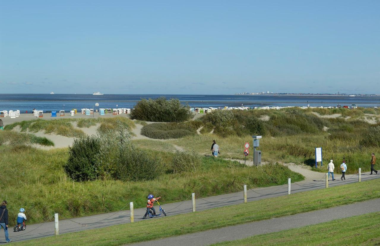 Ferienwohnung Residenz Am Sandstrand Norddeich Norden Eksteriør billede