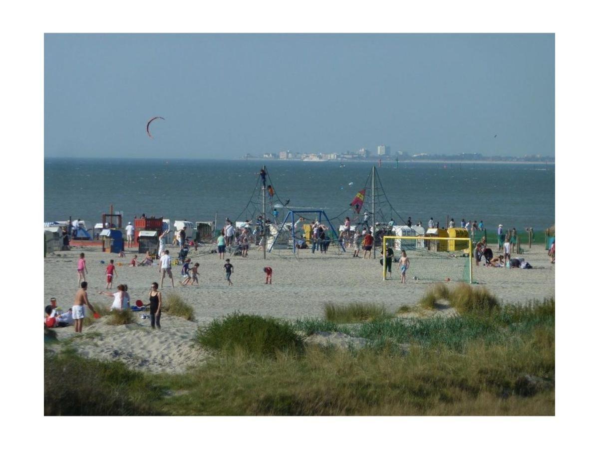 Ferienwohnung Residenz Am Sandstrand Norddeich Norden Eksteriør billede